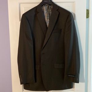 Van Heusen size 42L brown suit separates
